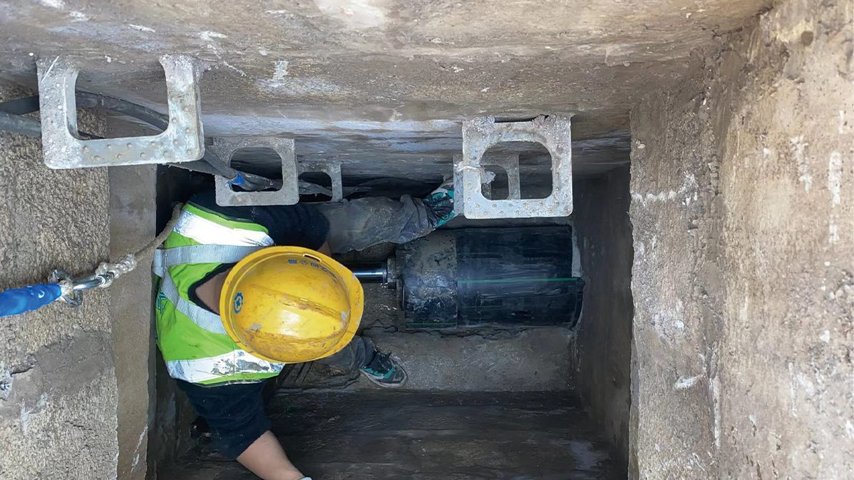 新田HDPE短管内衬法